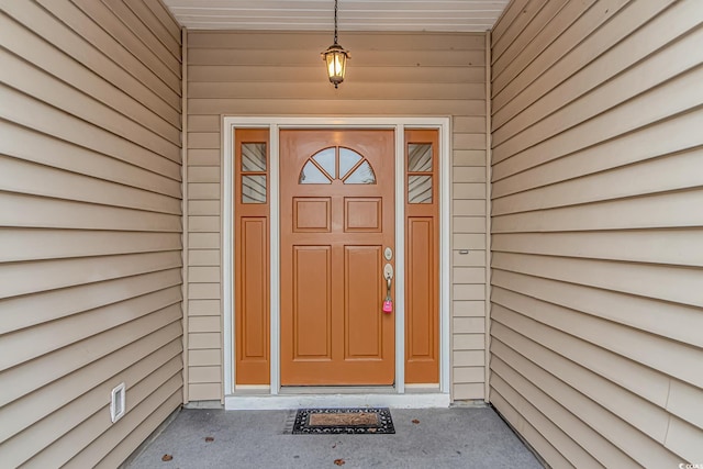 view of property entrance