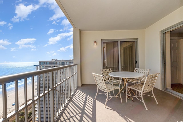 9994 Beach Club Dr Unit 1601, Myrtle Beach, SC 29572 - balcony featuring a water view