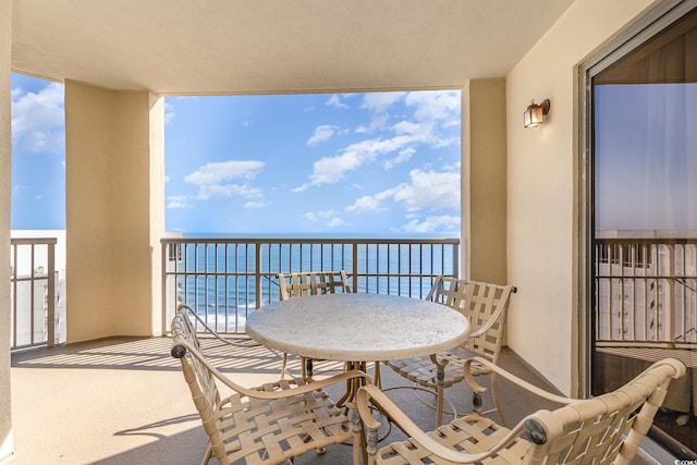 9994 Beach Club Dr Unit 1601, Myrtle Beach, SC 29572 - balcony featuring a water view