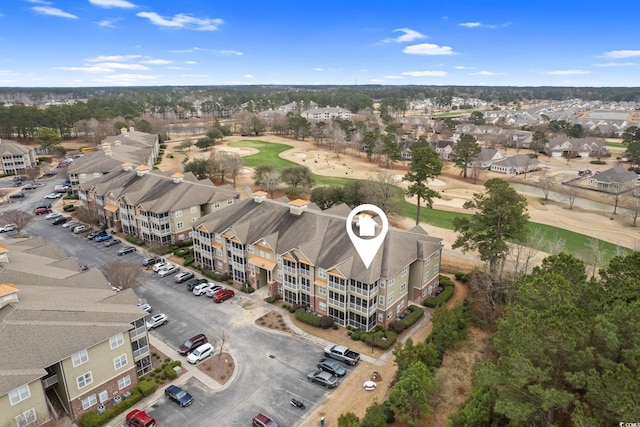 395 S Crow Creek Dr Unit 1418, Calabash, NC 28467 - aerial view of residential area featuring a local golf course