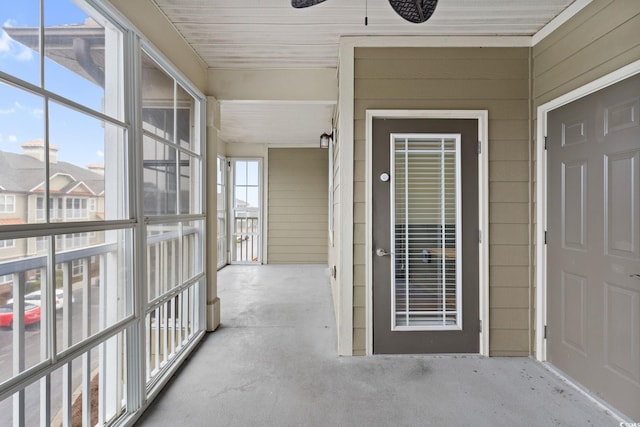 395 S Crow Creek Dr Unit 1418, Calabash, NC 28467 - view of unfurnished sunroom