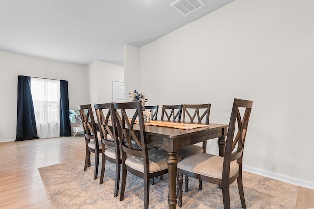 242 Timber Oaks Dr, Myrtle Beach, SC 29588 - dining space with light wood-type flooring and baseboards