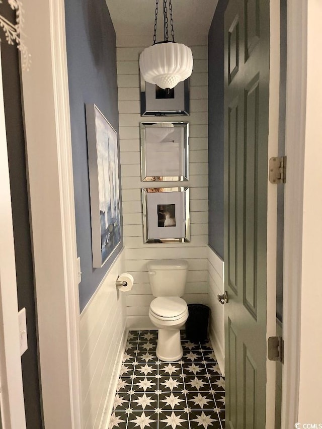 bathroom with toilet