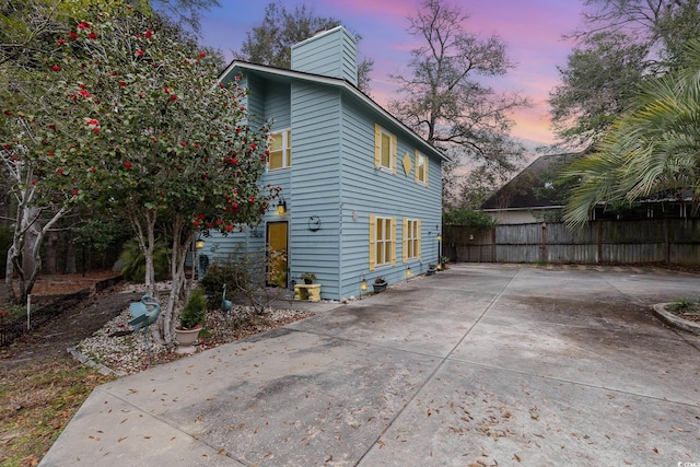 exterior space featuring a patio