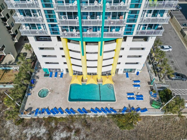 2301 S Ocean Blvd Unit 1401, North Myrtle Beach, SC 29582 - aerial view of apartment complex