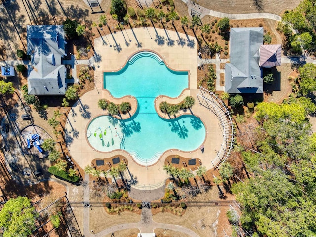 1537 Beaumont Way, Myrtle Beach, SC 29577 - aerial view of a pool area