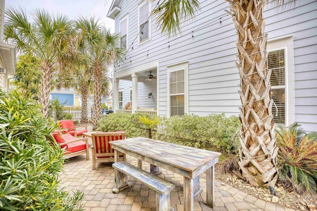 843 Howard Ave, Myrtle Beach, SC 29577 - view of patio / terrace featuring outdoor dining area