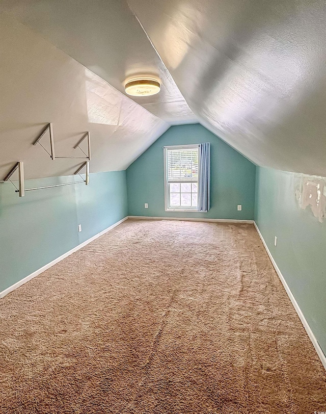 920 Leather Leaf Ln, Longs, SC 29568 - bonus room with carpet floors, lofted ceiling, and baseboards