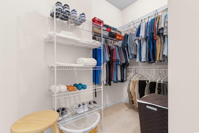 view of spacious closet