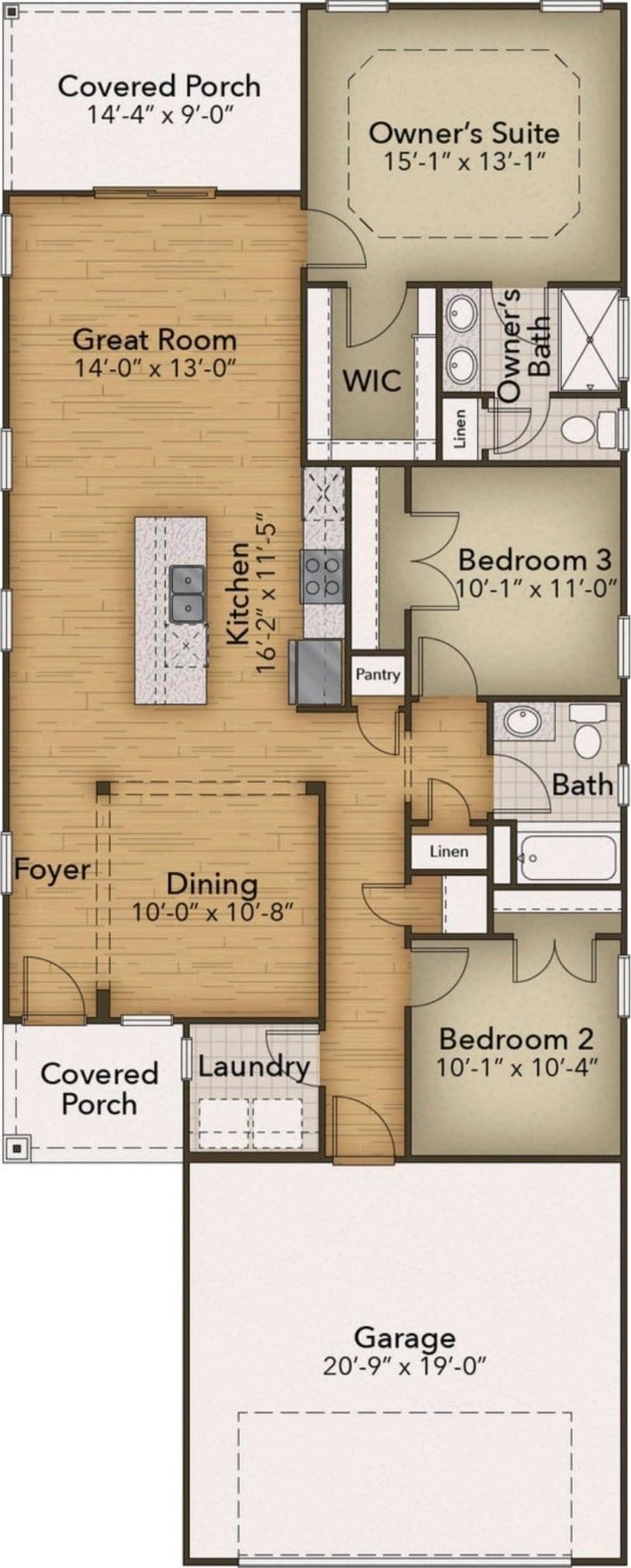 view of layout