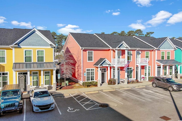 763 Moen Pl Unit 763-A, Myrtle Beach, SC 29577 - view of front facade with uncovered parking and a standing seam roof