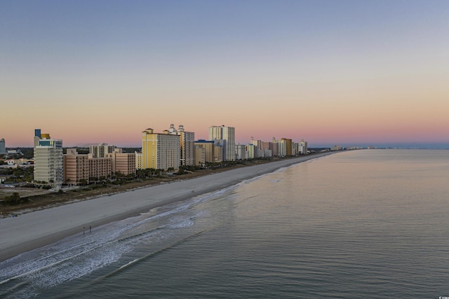 118 Gully Branch Ln Unit 3, Myrtle Beach, SC 29572 - exterior space with a water view, a view of the beach, and a city view