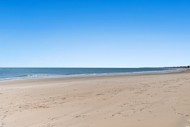 water view featuring a view of the beach