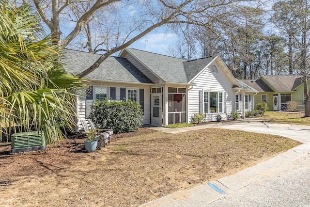 17 Racquet Club Dr, Pawleys Island, SC 29585 - view of front of home featuring a shingled roof