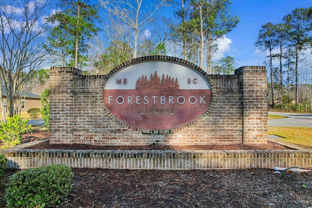 1043 Harbison Cir, Myrtle Beach, SC 29579 - view of community sign