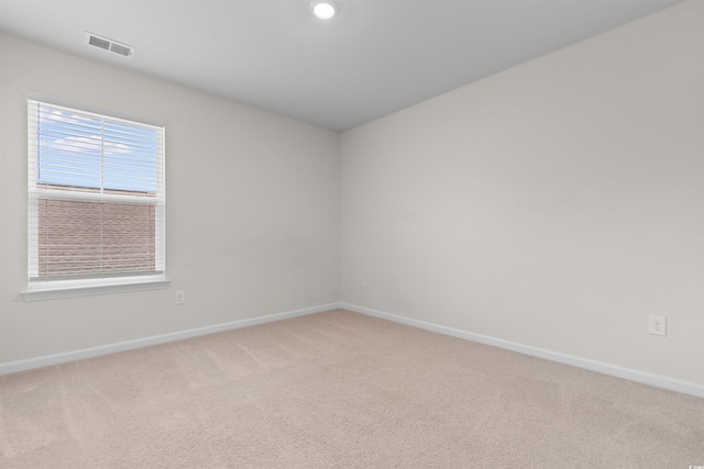 1043 Harbison Cir, Myrtle Beach, SC 29579 - empty room with baseboards, light colored carpet, and recessed lighting