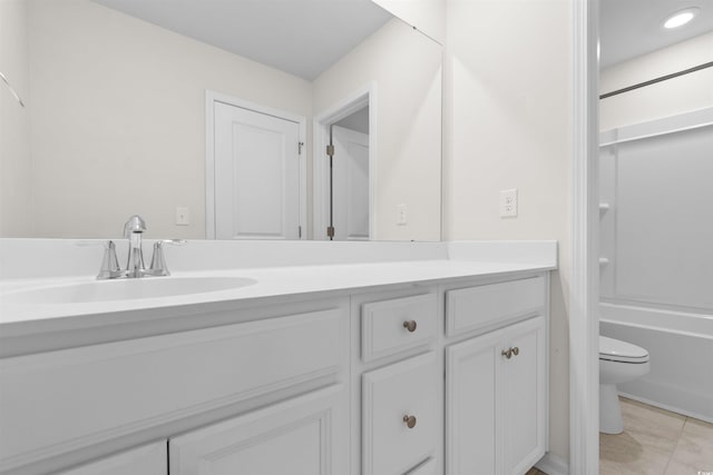 1043 Harbison Cir, Myrtle Beach, SC 29579 - full bathroom with vanity, toilet, and shower / bath combination
