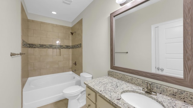 662 Sunnyside Dr Unit 101, Murrells Inlet, SC 29576 - bathroom featuring vanity and shower / bathtub combination