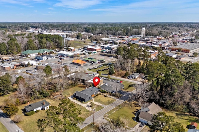 bird's eye view featuring a residential view