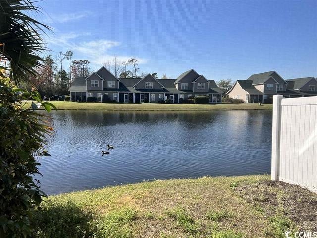 water view featuring a residential view