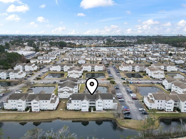 2276 Essex Dr Unit H, Surfside Beach, SC 29575 - view of property location with a large body of water and nearby suburban area