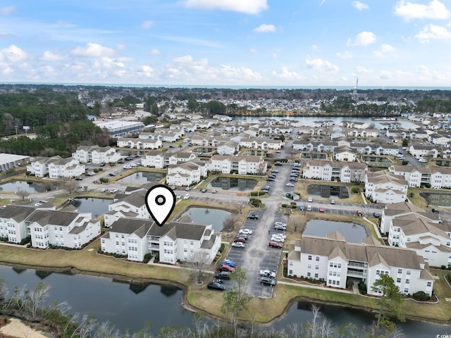 2276 Essex Dr Unit H, Surfside Beach, SC 29575 - aerial perspective of suburban area with a nearby body of water