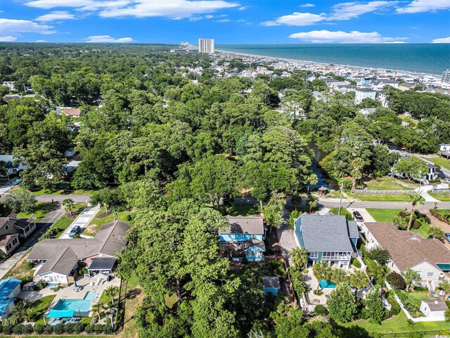 317 14th Ave N, Surfside Beach, SC 29575 - view of property location with a large body of water and nearby suburban area
