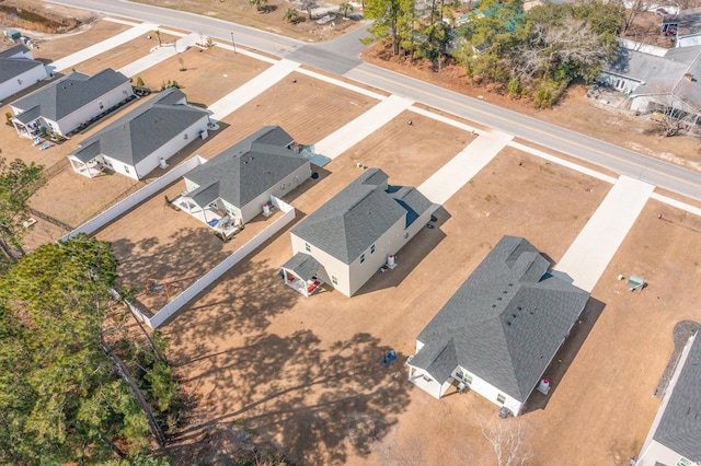 birds eye view of property featuring a residential view