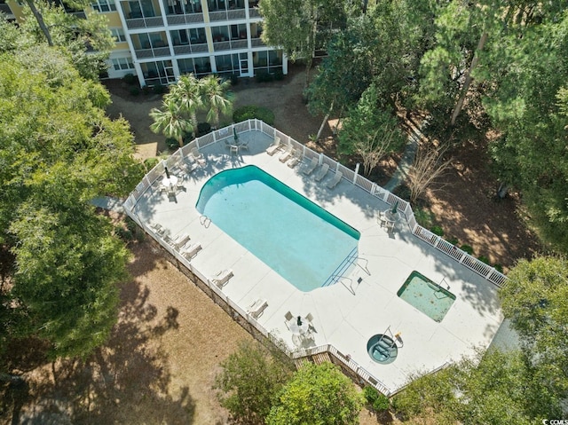 601 N Hillside Dr Unit 4632, North Myrtle Beach, SC 29582 - view of subject property with a pool