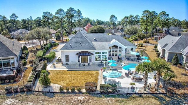 3100 Lahinch Dr, Myrtle Beach, SC 29579 - rear view of house featuring a residential view and a fenced backyard