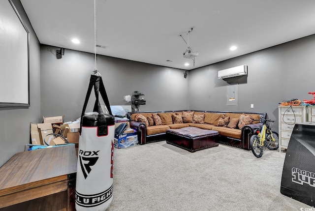 3600 White Wing Cir, Myrtle Beach, SC 29579 - carpeted living room with recessed lighting