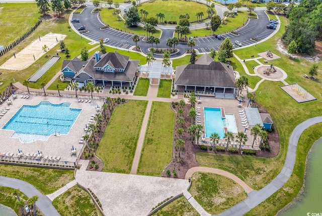 3600 White Wing Cir, Myrtle Beach, SC 29579 - aerial view of a pool area