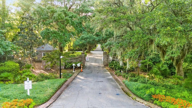 view of community with a gate