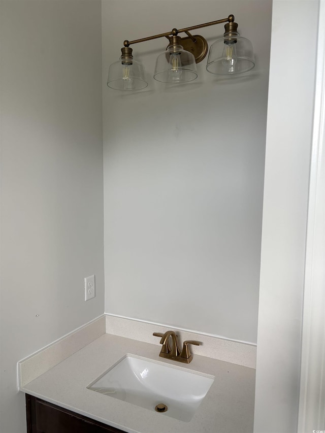 bathroom featuring a sink