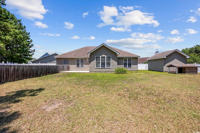 197 Black Bear Rd, Myrtle Beach, SC 29588 - rear view of property featuring a fenced backyard