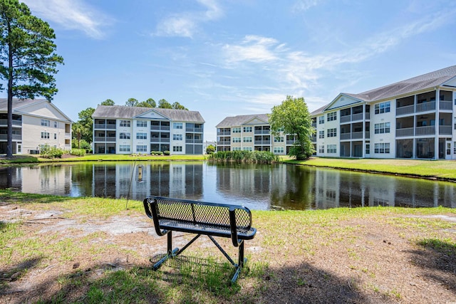 property view of water