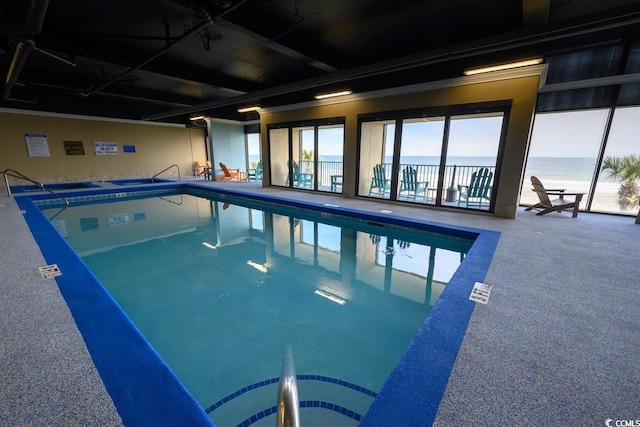 205 74th Ave N Unit 702, Myrtle Beach, SC 29572 - indoor pool with a water view