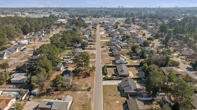 drone / aerial view featuring a residential view