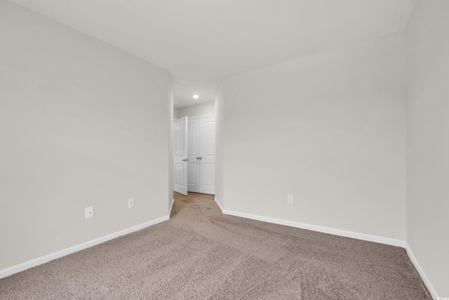 1064 Jase Dr, Longs, SC 29568 - spare room featuring carpet floors, baseboards, and recessed lighting