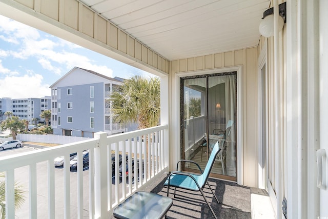 balcony with a sunroom