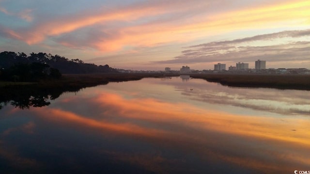 water view with nearby urban area