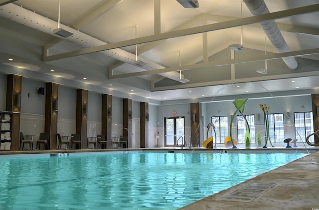 view of pool
