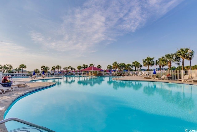 5750 Oyster Catcher Dr Unit 522, North Myrtle Beach, SC 29582 - community pool featuring a patio area