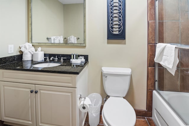 100 N Beach Blvd Unit 1917, North Myrtle Beach, SC 29582 - full bathroom with vanity, toilet, and bathing tub / shower combination