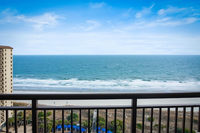 100 N Beach Blvd Unit 1917, North Myrtle Beach, SC 29582 - water view with local beach