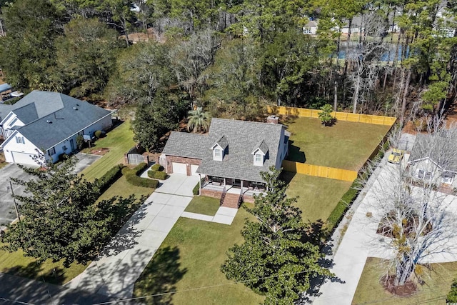aerial view