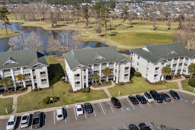 561 White River Dr Unit 11-D, Myrtle Beach, SC 29579 - aerial view of a large body of water and a golf course