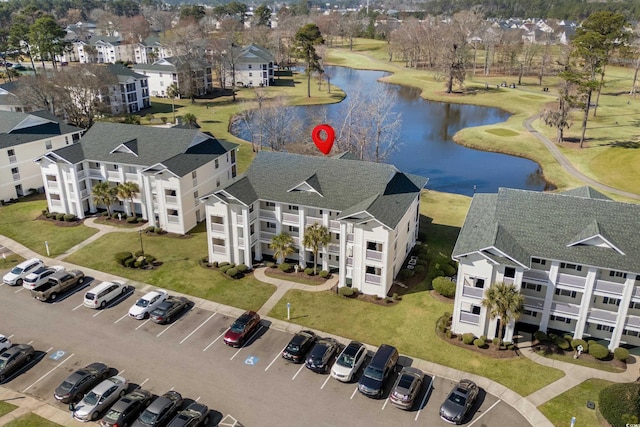561 White River Dr Unit 11-D, Myrtle Beach, SC 29579 - bird's eye view of a large body of water