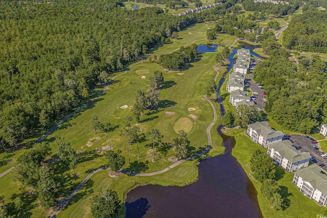 561 White River Dr Unit 11-D, Myrtle Beach, SC 29579 - aerial view of property's location with a large body of water and a golf club