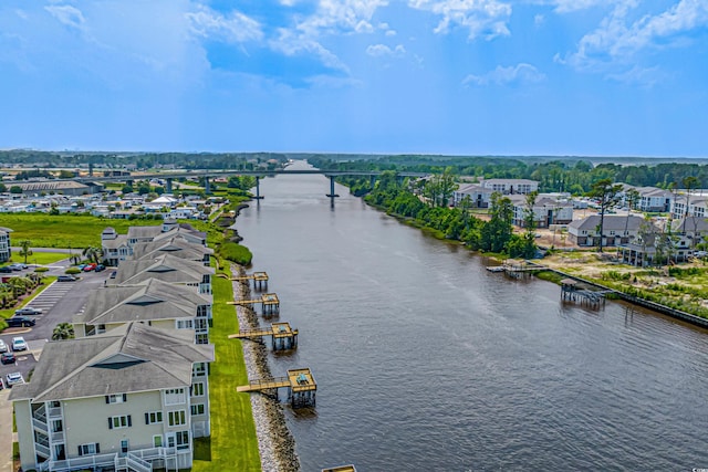 218 Landing Rd Unit G, North Myrtle Beach, SC 29582 - aerial view of a nearby body of water and a notable bridge